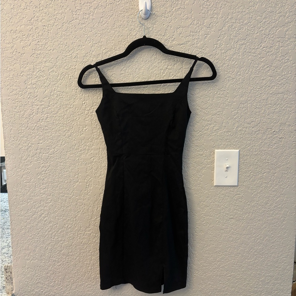 Hello Molly Square Neck Black Mini Dress!!🦋 - Picture 2 of 5